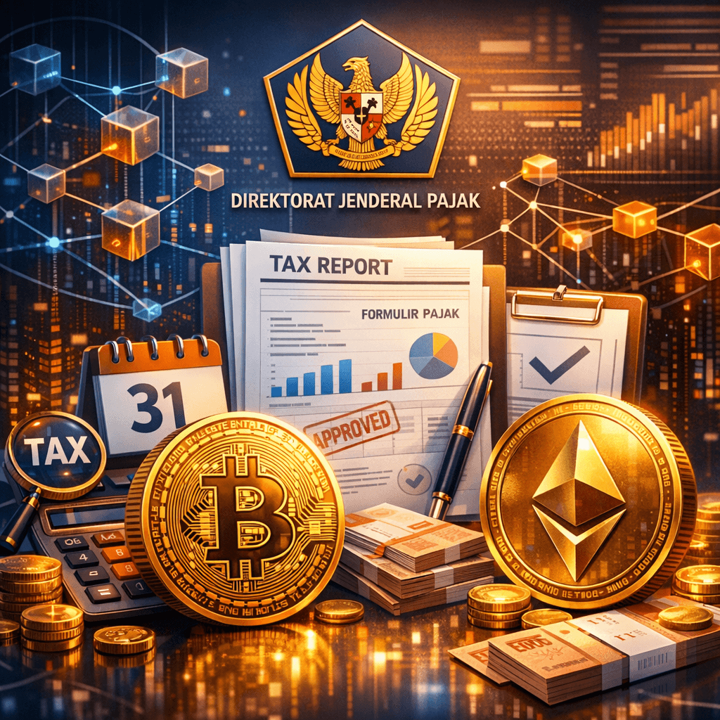 Pajak Crypto dan Aset Digital Indonesia 2026: Aturan, Tarif, dan Cara Lapor  | Blog Alat Pajak